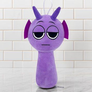 М'яка іграшка Спрункі для дітей (Incredibox Sprunki) Дюрпл (Durple), Фіолетовий (Purple) 20 см. 0120 фото